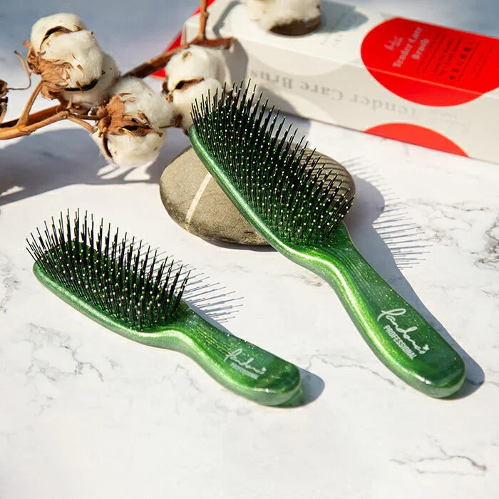 【大サイズ】頭皮に優しいヘアケアブラシ