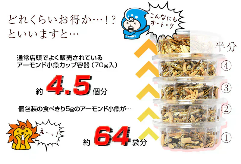 【特注品在庫処分】＜アーモンド小魚300g＞【賞味期限：2025/2/20】