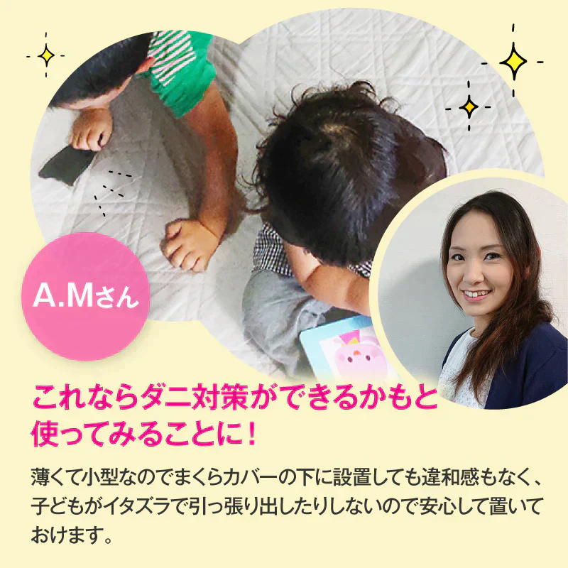 さよならダニー2個セット ダニ取りシート ダニ取り ダニ捕り ダニ捕獲シート ダニ退治 ダニ対策 ダニ駆除 ダニ除け ダニ