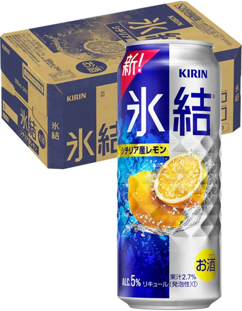 キリン 氷結 レモン 500ml×1ケース/24本 【ご注文は2ケースまで同梱可能です】