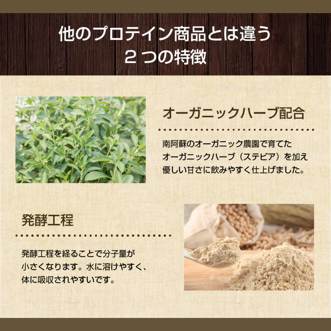 発酵原料を使ったプロテイン360g