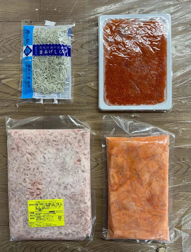 海鮮丼等に！詰め合わせセット！