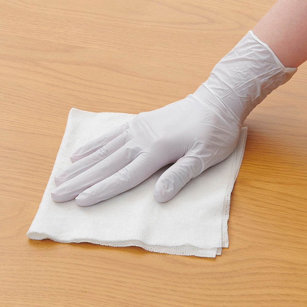 メディコム プロケア ニトリルグローブ ニトリルゴム製 パウダーフリー ホワイト Sサイズ 100枚入り X4箱