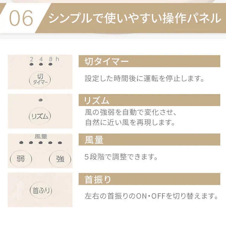 サーキュレーターアイ 18畳 左右首振りタイプ PCF-SC15-EC アイボリー サーキュレーター 18畳 左右 首振り 首ふり 冷房 暖房 送風 換気 洗濯 衣類乾燥 空気循環 部屋干し アイリスオーヤマ