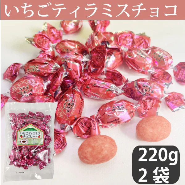 ピュアレ いちごティラミスチョコ 1袋220g入×2袋