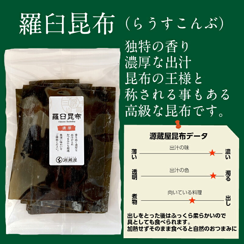 [セット]羅臼昆布 利尻昆布 日高昆布 各40g 飲み比べ 使い切り 食育