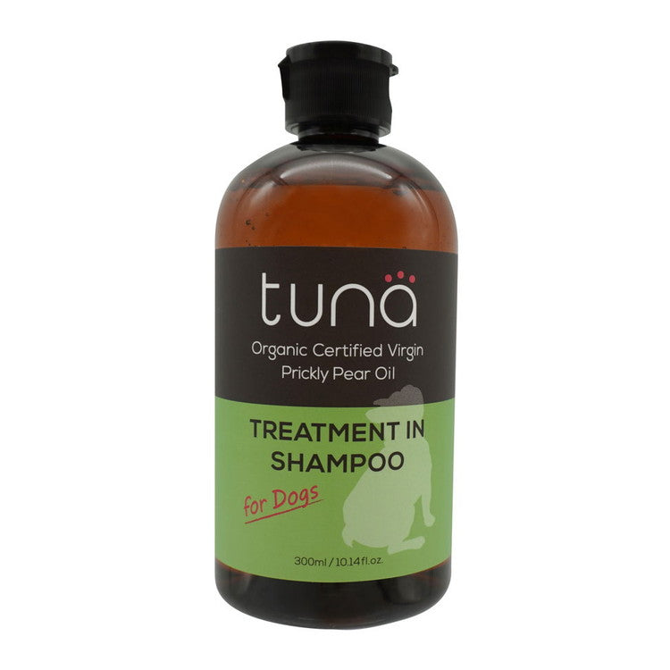 tuna トゥナ トリートメントインシャンプー 300ml 犬用シャンプー ウチワサボテンオイル ホワイトティーの香り