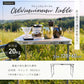 【60cm×120cm】【ウッドグレー】アウトドア テーブル キャンプ バーベキュー テーブル アウトドア 折りたたみ テーブル レジャーテーブル 折り畳みテーブル 120cm 軽量 アルミ 高さ調節 ピクニックテーブル 運動会 お花見 BBQ キャンプ MERMONT