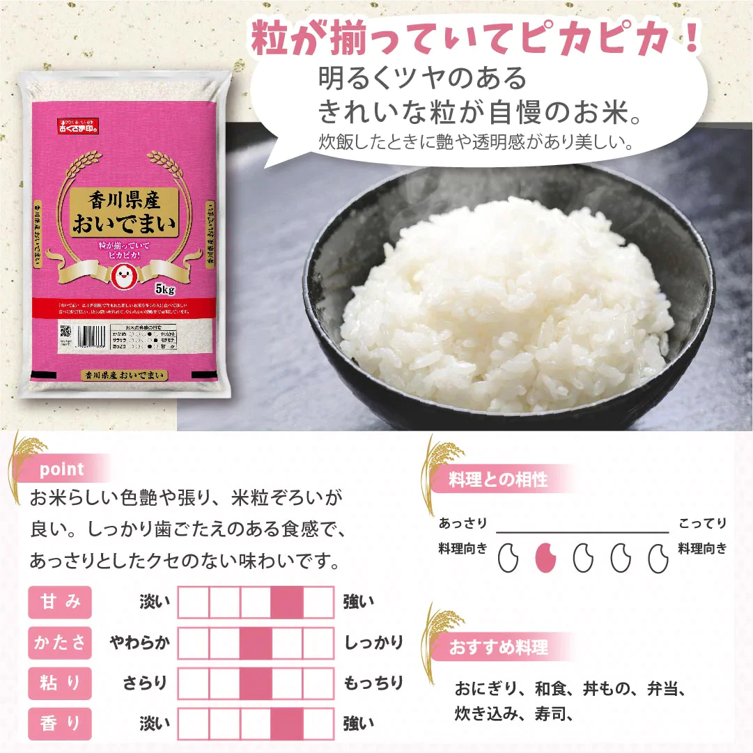米 精米 香川県産 おいでまい 2kg 令和5年産 新米 お米 白米 おくさま印 国産 食品 ギフト 引っ越し 挨拶 出産 内祝い 母の日 父の日 お中元 お歳暮 結婚 快気 還暦 香典返し 寒中 暑中見舞い お年賀 送料無料