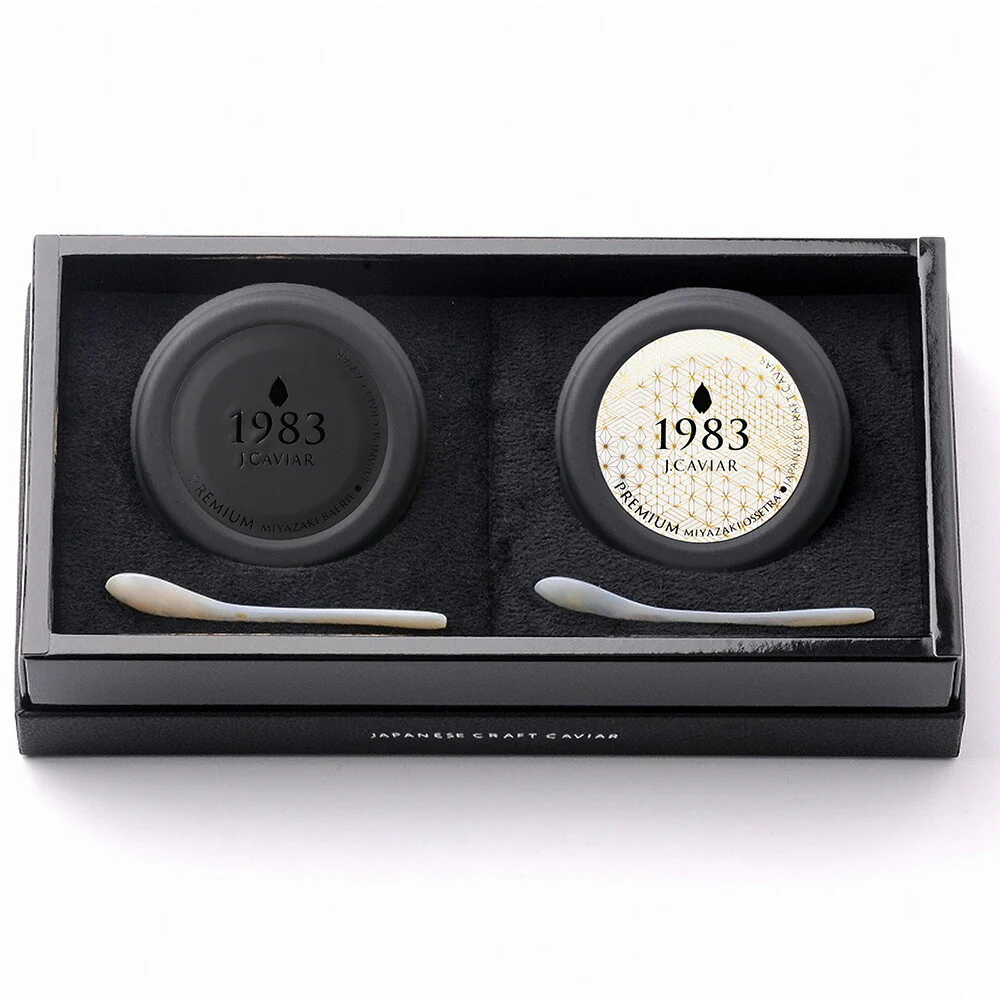 1983 J.CAVIAR バエリ ＆ オシェトラ プレミアムキャビア20g×2種食べ比べ セット キャビア【送料込み】