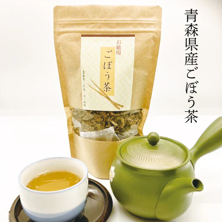 【ごぼう茶（お徳用）】青森県三沢産 ごぼう使用 120g 　牛蒡【7020】