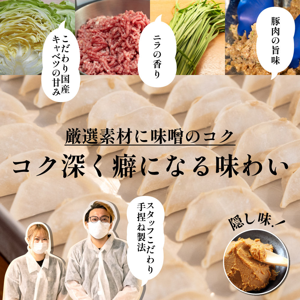だるま印の冷凍餃子 90個 【濃い味】 醤油なしで食べれる コク深い隠し味噌 静岡の人気店「SHIRUSHI」の特製餃子(30個入り×3袋)