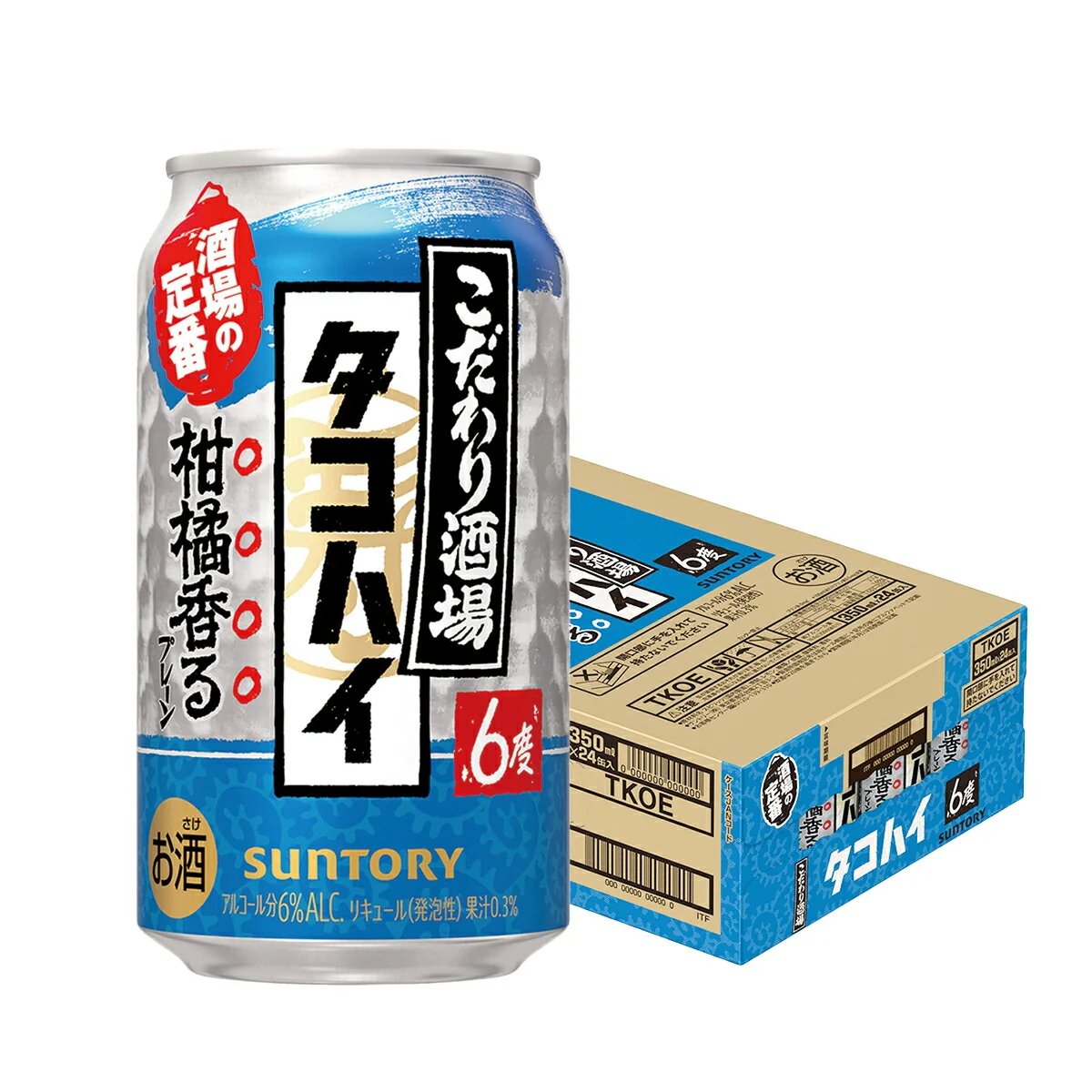 サントリー こだわり酒場のタコハイ 6％ 350ml×4ケース/96本 YTR