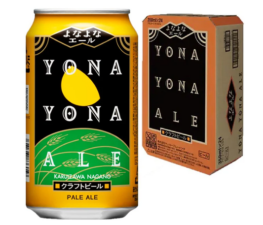 【送料無料】ヤッホーブルーイング よなよなエール 350ml×24本/1ケース【北海道・東北・四国・九州地方は別途送料がかかります】