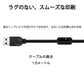 プリンター用USB-AtoBケーブル 1.5m USB2.0 コード1.5メートル USBAオスtoメUSBBオス データ転送 パソコン スキャナー 複合機 有線接続 コネクタ キャノン 黒色
