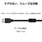 プリンター用USB-AtoBケーブル 1.5m USB2.0 コード1.5メートル USBAオスtoメUSBBオス データ転送 パソコン スキャナー 複合機 有線接続 コネクタ キャノン 黒色