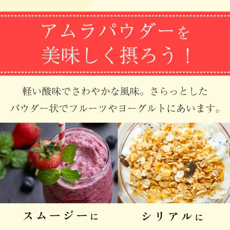 アムラパウダー 無添加 食用 オーガニック 100g 有機 JAS認証 粉末 アムラ 100% パウダー グーズベリー スリランカ ヘアケア 美髪 薄毛 美肌 栄養 健康 サプリメント