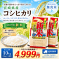 令和8年産 10kg 宮崎県産コシヒカリ 送料無料 10キロ 無洗米 節水 5kg×2