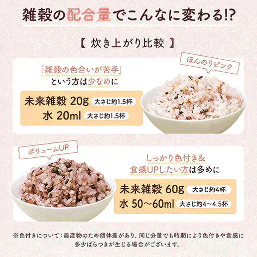 完全国産100% 未来雑穀21(マンナン無添加) 800g(400g×2袋)
