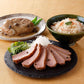 東京 新宿荒木町 日本料理 「鈴なり」 惣菜と炊き込みご飯セット （ロース煮、和風ハンバーグ、炊き込みごはんの素）