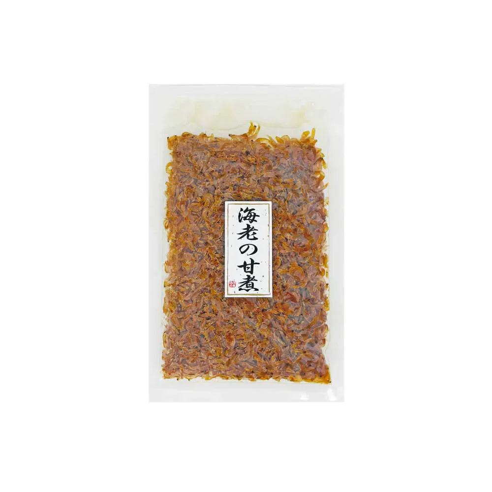 【訳あり】海老の甘煮60g 3個セット　つくだ煮 海老 佃煮 ふりかけ お弁当 おにぎり おうちごはん おかず 数量限定 食品ロス フードロス 訳あり ワケあり わけあり アウトレット お試し 在庫処分 お取り寄せ 取り寄せ メール便 送料無料