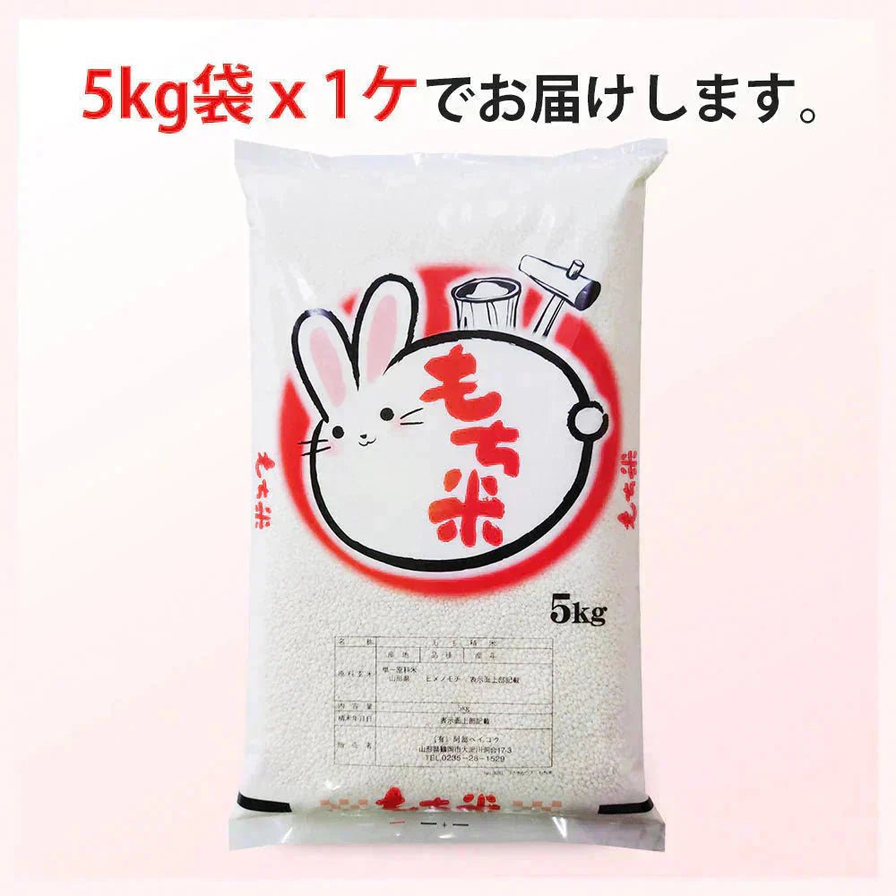 もち米 5kg 山形県産 ヒメノモチ 令和7年産 餅米 国内産 新米