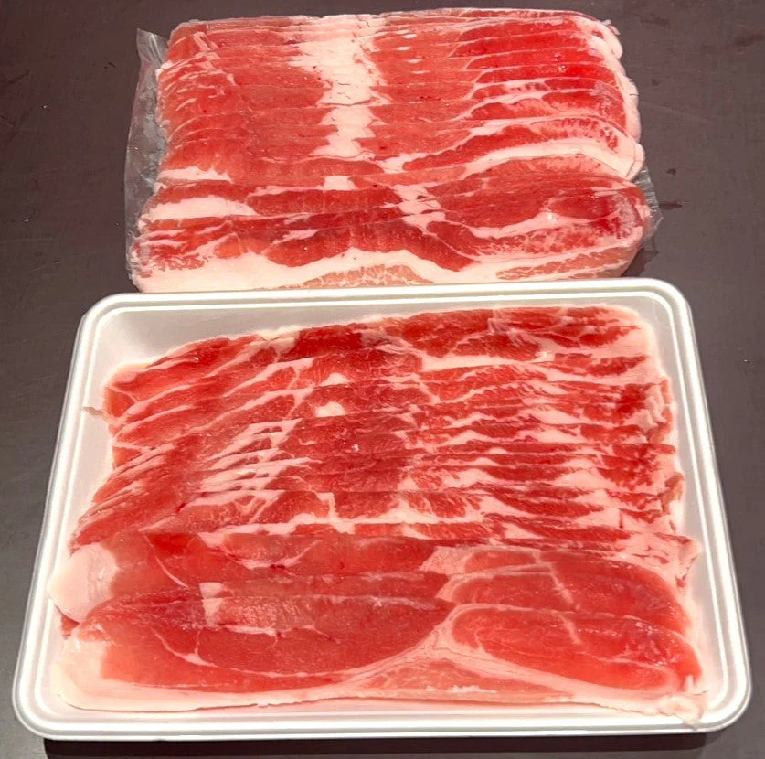 豚バラスライス　約8ｋｇセット（約1ｋｇ×8ｐ）肉 ギフト 送料無料 豚バラ 豚バラスライス 業務用 冷凍 豚肉 　焼肉　お取り寄せ お取り寄せグルメ 北海道と沖縄を除き 【送料無料】