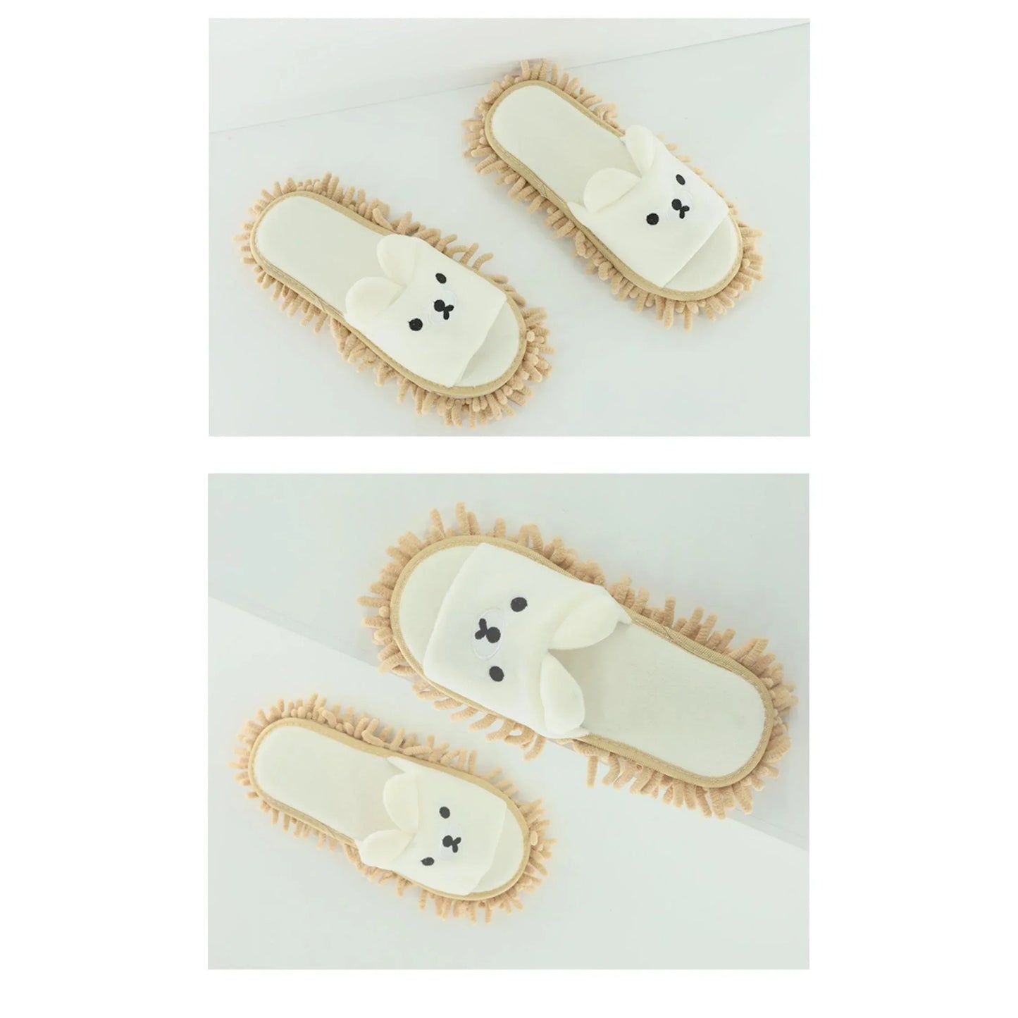 スリッパ ピンク L モップスリッパ 前開き かわいい 子供 大人 レディース メンズ ジュニア 女性 男性 床掃除 ファミリー カップル用 室内 履物 床拭き 静音 家族でお揃い