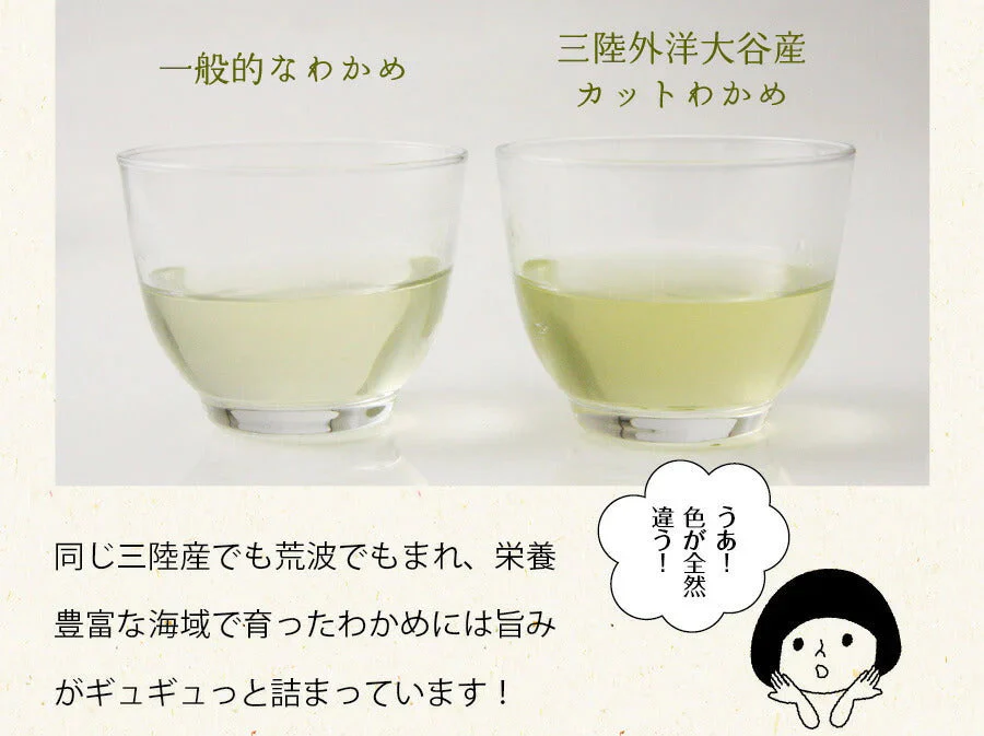 【2個セット】日本橋いなば園 三陸産カットわかめ 40g メール便送料無料