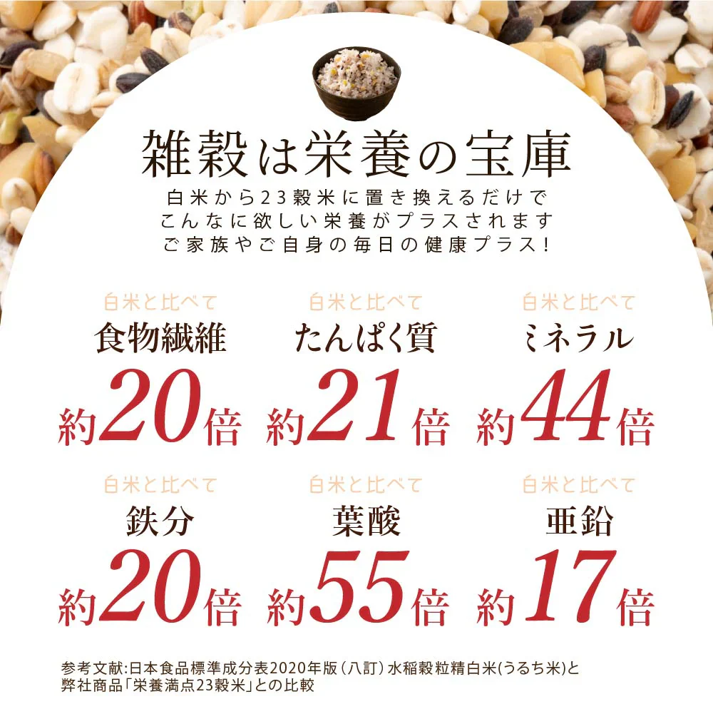 雑穀 雑穀米 国産 栄養満点23穀米 800g(400g×2袋) 無添加 無着色 定番サイズ  送料無料 ポスト投函