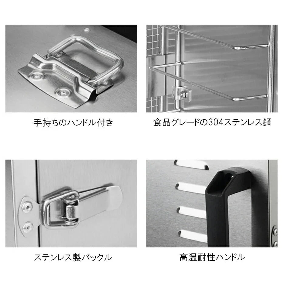 食品乾燥機 10層 フードドライヤー クッキー乾燥機 電気食品脱水機 ドライフルーツ 304ステンレス鋼製 LCD智能温度制御 24時間タイマー 食品グレード 野菜 お茶