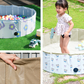 【160㎝】【コーギーブラウン】ボールプール 折りたたみ おしゃれ 赤ちゃん ベビーサークル おもちゃ 160cm 大きい プール 折りたたみ 空気入れ不要 子供プール プレイ ボール ハウス 折りたたみ かわいい コンパクト 子供 犬 猫 砂遊び お風呂用 プレイルーム
