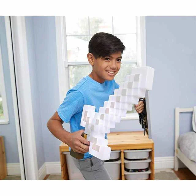 当日発送 マインクラフト ライト&サウンド アドベンチャーソード  ゲ-ムの剣 子供 玩具 男の子 かっこいい キッズ 変色 音が鳴る 小学生 中学生