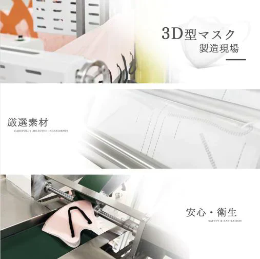【色ランダム発送】バイカラーマスク 3D型マスク(大容量 40枚組)日本製 敏感肌用 不織布 マスク 耳楽設計 小顔 立体 血色 おしゃれ 男女兼用 カラー おしゃれ 人気 おすすめ 国産