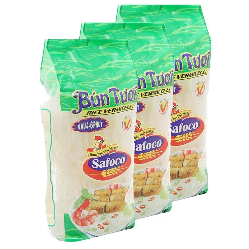 SAFOCO ブン トゥイ (ベトナム大人気ビーフン/丸麺) 300g x 3 パックセット　[ BUN TUOI SAFOCO 3 GOI ]