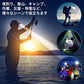 即納 帽子クリップ 充電式LEDヘッドライト キャップライト ヘルメットライト クリップ式 帽子ライトクリップ モーションセンサー センサー機能付き