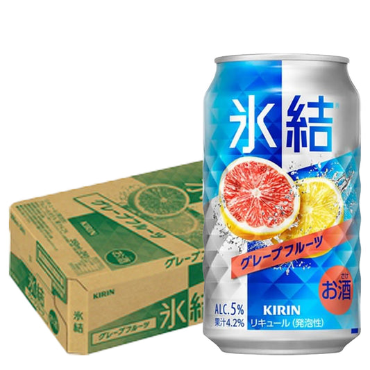 キリン 氷結 グレープフルーツ 350ml×24本【3ケースまで1個口配送可能】