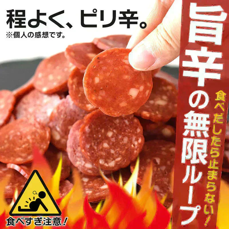 ＜チョリソースライス310g＞ サラミ カルパス