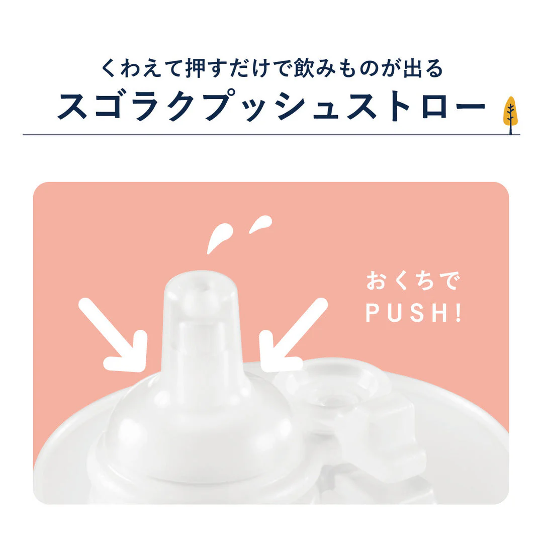 ラクマグ ストロー&コップはじめてセットN（ソーダフロート）