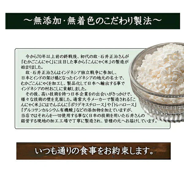 雑穀 雑穀米 糖質制限 こんにゃく米(乾燥) 500g お試しサイズ 送料無料