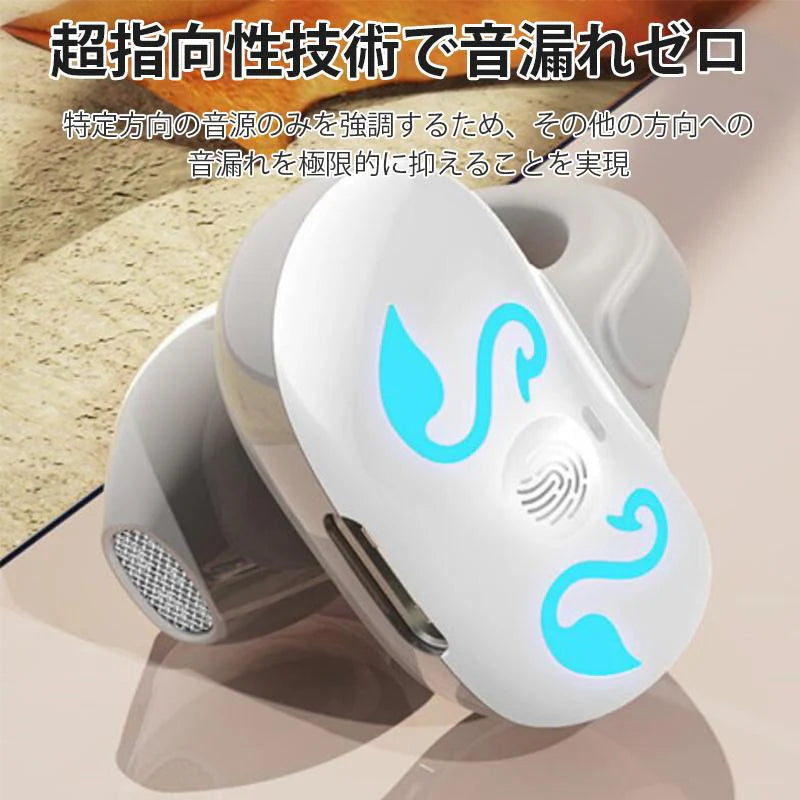 即納 Bluetooth5.3 スポーツイヤホン イヤホン 2023新仕様 雰囲気ライト付き Type-C充電 防水仕様 w638B(ホワイト)