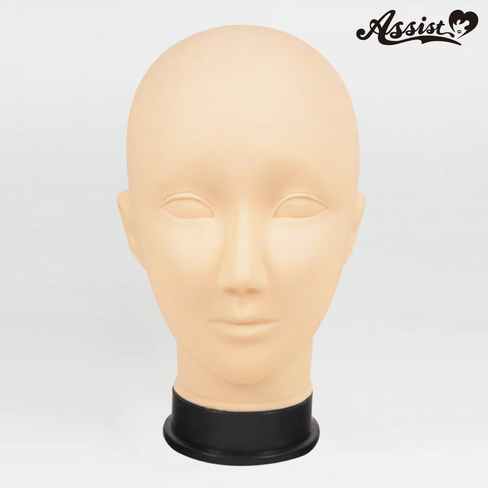 アシストウィッグ 新型すっぴんヘッドマネキン アシストオリジナル コスプレ ウィッグセット