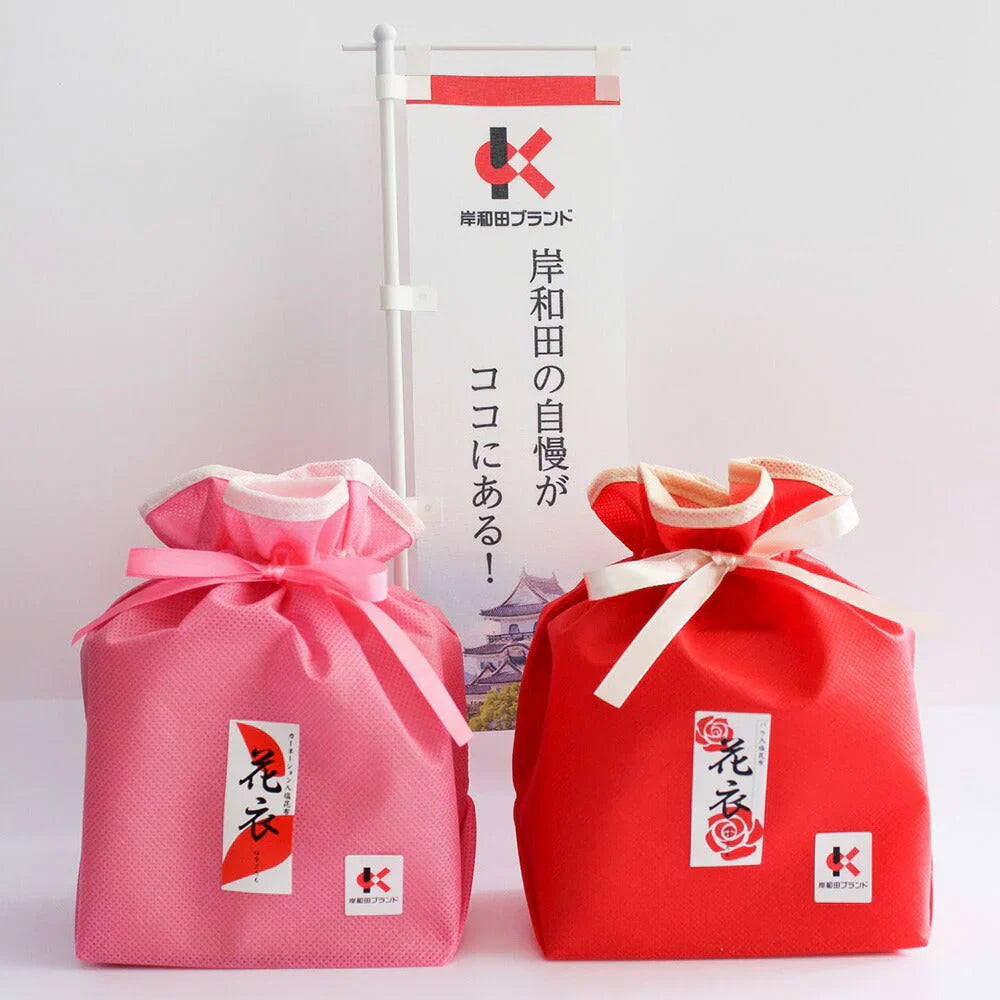 岸和田ブランド Hana塩昆布 (バラ・カーネーション塩昆布)セット【送料込み】【お届け不可地域：北海道・沖縄・離島】【大阪物産展】