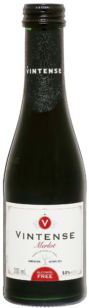 湘南貿易 ヴィンテンス メルロー ミニ 200ml 瓶 24本入 ノンアルコールワイン 赤 〔ノンアルコールワイン メルロー〕