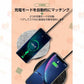 ワイヤレス 充電器 　多重安全保護機能搭載 発熱対策 急速 無線 充電 超薄型 軽量 多重保護 車載 ワイヤレスチャージャー スマホ充電器 置くだけ充電 w306B(グレー)