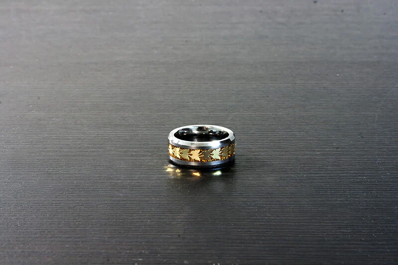 【13号】刻印入り タングステン 指輪 リング レディース 7mm シルバー