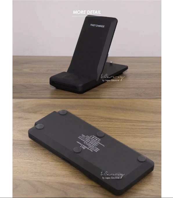 (BAT134-BK)3in1 ワイヤレス充電器 【15W】急速充電 iPhone16  iPhone15 iPhone14 iPhoneSE2  ワイヤレス Qi 対応 スマホ Android アンドロイド  ワイヤレス充電 AirPods エアポッズ充電 折り畳み コンパクト