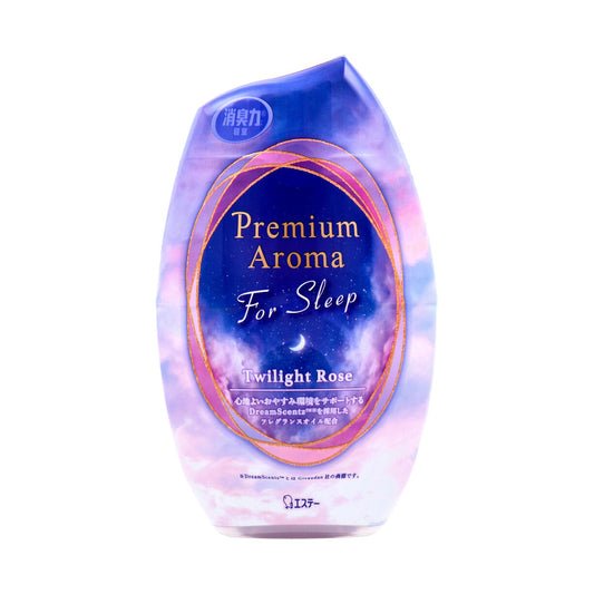 エステー お部屋の消臭力 PremiumAroma ForSleep トワイライトローズ 400mL X6個