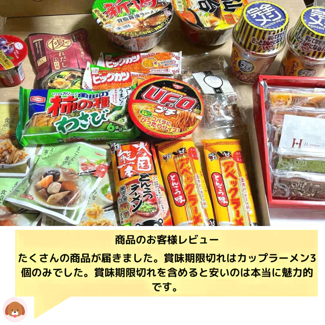 賞味期限切れ】食品ロス削減！賞味期限切れ詰め合わせ福袋（賞味期限：2024年1月14日）【福袋】 – カウシェ