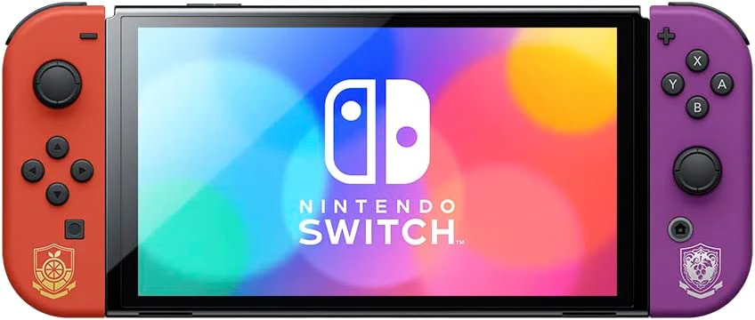 【新品未開封】Nintendo Switch（有機ELモデル） スカーレット・バイオレットエディション スイッチ